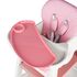 Scaun de masa transformabil Juju Eat&Play V2, Roz, Culoare: Roz,poza 6