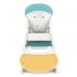 Scaun de masa transformabil Juju Eat&Play V2, Turcoaz, Culoare: Turquoise,poza 4