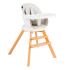 Scaun de masa 3 in 1 Juju Eat&Twist, Gri, Culoare: Gri