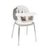 Scaun de masa 3 in 1 Juju Eat&Twist, Gri, Culoare: Gri,poza 4