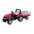 Tractor Peg Perego Maxi Diesel, w/trailer, 2 ani +, Rosu / Negru - poza 2 - ExclusivMAG.ro