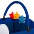Patut pliant 2 niveluri Juju Sleepy Baby, Space Adventure, Culoare: Albastru, Dimensiuni: 120x60,poza 5