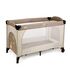 Patut pliant 2 niveluri Juju Sleepy Baby, Sweet Dreams, Culoare: Crem, Dimensiuni: 120x60,poza 4