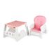 Scaun de masa transformabil Juju Eat&Play V2, Roz, Culoare: Roz,poza 7