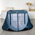 Patut Pliant Pop Up Blue Whale Aeromoov, Culoare: Albastru, Dimensiuni: 120x60,poza 8