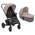 Carucior multifunctional 2 in1 Joie Chrome Mushroom, Culoare: Crem