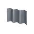 Patut pliant cu un nivel Lionelo Stefi Lemon din Metal, Poliester, 120x60 cm, Galben, Culoare: Galben, Dimensiuni: 120x60,poza 7