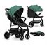Carucior sport Lionelo Zoey Cadru din aluminiu, Verde, Culoare: Verde,poza 2