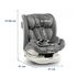 Scaun auto Isofix Lionelo Bastiaan RWF rotativ 360 grade 0-36 kg Stone, Culoare: Gri deschis, Grupa: 0-36kg (0 luni - 12 ani),poza 8