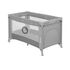 Patut pliant cu un nivel Lionelo Stefi Concrete din Metal, Poliester, 120x60 cm, Gri, Culoare: Gri, Dimensiuni: 120x60,poza 4