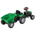 Tractor cu pedale si remorca Pilsan Active with Trailer 07-316 green, Culoare: Verde,poza 3