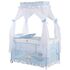 Patut pliabil Chipolino Sahara peony blue, Culoare: Albastru, Dimensiuni: 120x60  - ExclusivMAG.ro