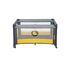 Patut pliant cu un nivel Lionelo Stefi Lemon din Metal, Poliester, 120x60 cm, Galben, Culoare: Galben, Dimensiuni: 120x60,poza 5