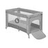 Patut pliant cu un nivel Lionelo Stefi Concrete din Metal, Poliester, 120x60 cm, Gri, Culoare: Gri, Dimensiuni: 120x60,poza 3