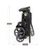 Carucior 3 in 1 Peg Perego Veloce, Primoviaggio SL, 0 - 22 kg, Graphic Gold, Negru / Bej, Culoare: Crem,poza 7