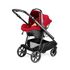 Carucior 3 in 1 Peg Perego Veloce, Primoviaggio SL, 0 - 22 kg, Red Shine, Rosu, Culoare: Rosu,poza 5
