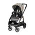 Carucior 3 in 1 Peg Perego Veloce, Primoviaggio SL, 0 - 22 kg, Graphic Gold, Negru / Bej, Culoare: Crem,poza 2