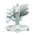 Scaun De Masa 3 in 1 Peg Perego, Tatamia Follow Me, WonderGrey, 0 - 15 Kg, Culoare: Gri,poza 2