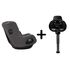 Scaun auto rotativ i-Size Nuna TODL Next Granite, 40-105 cm + Baza Isofix Next i-Size - poza 2 - ExclusivMAG.ro