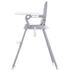 Scaun de masa Chipolino Bonbon 3 in 1 grey, Culoare: Gri,poza 3