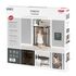 Poarta de siguranta Reer DesignLine Puristic, presiune, 76-96 cm, metal + plexiglas gri - poza 7 - ExclusivMAG.ro
