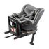 Caretero TWISTY 360 0-18 Kg i-SIZE ISOFIX Rear-facing Grey, Culoare: Gri, Grupa: 0-18kg (0 luni - 4 ani)  - ExclusivMAG.ro