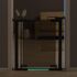 Poarta de siguranta Reer DesignLine Puristic, presiune, 76-96 cm, metal + plexiglas gri - poza 4 - ExclusivMAG.ro