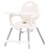 Scaun de masa Chipolino Bonbon 3 in 1 ivory, Culoare: Crem,poza 5