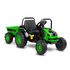Tractor electric cu remorca si telecomanda Toyz HECTOR 12V Verde, Culoare: Verde - poza 5 - ExclusivMAG.ro