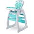 Scaun de masa transformabil Caretero HOMEE 2 in 1 Mint, Culoare: Turquoise  - ExclusivMAG.ro Scaun de masa transformabil Caretero HOMEE 2 in 1 Mint, Culoare: Turquoise
