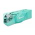 Patut pliant cu etaj intermediar Caretero BASIC PLUS Mint, Culoare: Turquoise, Dimensiuni: 120x60,poza 5