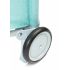 Patut pliant cu etaj intermediar Caretero BASIC PLUS Mint, Culoare: Turquoise, Dimensiuni: 120x60,poza 6