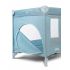 Patut pliant cu etaj intermediar Caretero BASIC PLUS Blue, Culoare: Blue, Dimensiuni: 120x60,poza 2