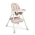 Scaun de masa transformabil Caretero BILL Roz, Culoare: Roz
