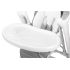 Scaun de masa cu leagan electric Caretero INDIGO 2 in 1 Grey, Culoare: Gri,poza 4