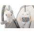 Scaun de masa cu leagan electric Caretero INDIGO 2 in 1 Grey, Culoare: Gri,poza 9