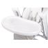 Scaun de masa cu leagan electric Caretero INDIGO 2 in 1 Light Grey, Culoare: Gri deschis,poza 3