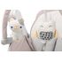 Scaun de masa cu leagan electric Caretero INDIGO 2 in 1 Beige, Culoare: Crem,poza 8