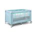 Patut pliant cu etaj intermediar Caretero BASIC PLUS Blue, Culoare: Blue, Dimensiuni: 120x60