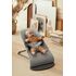 Balansoar BabyBjorn Bliss Light Grey, 3D Jersey, cu bara de jucarii,poza 3