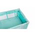 Patut pliant cu etaj intermediar Caretero BASIC PLUS Mint, Culoare: Turquoise, Dimensiuni: 120x60,poza 4