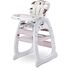 Scaun de masa transformabil Caretero HOMEE 2 in 1 Beige, Culoare: Crem