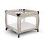 Tarc de joaca 83x83 cm Caretero QUADRA Maro, Culoare: Crem  - ExclusivMAG.ro