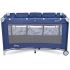 Patut pliant cu etaj intermediar Caretero BASIC PLUS Navy, Culoare: Albastru, Dimensiuni: 120x60,poza 2