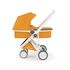 Carucior 2 In 1, Greentom, 100% Ecologic, White Sunflower, Culoare: Galben,poza 5