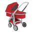 Carucior 2 In 1, Greentom, 100% Ecologic, Grey Red, Culoare: Rosu,poza 5