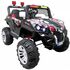 Masinuta electrica cu telecomanda 4 X 4 Buggy X7 R-Sport - Alb, Culoare: Alb/Negru