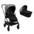 Carucior 2 in 1 Nuna TRIV editie limitata Ellis, Culoare: Gri/Negru  - ExclusivMAG.ro