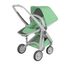 Carucior 2 In 1, Greentom, 100% Ecologic, Grey Mint, Culoare: Turquoise,poza 4