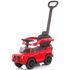 Masinuta de impins Chipolino Mercedes G350 red cu maner si copertina, Culoare: Rosu,poza 3
